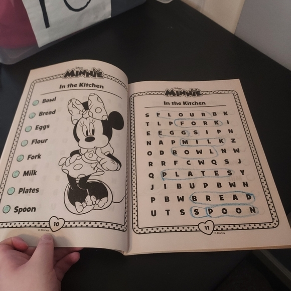 3 Dot To Dot For Adults And 1 Minnie Activity Book Word Search Kids - Picture 5 of 5